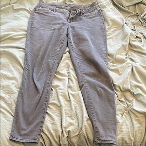 Gray Denim Jeans